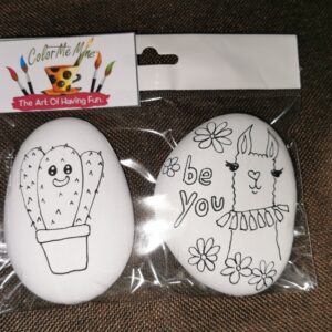 Pebble pack - Cactus & Llama