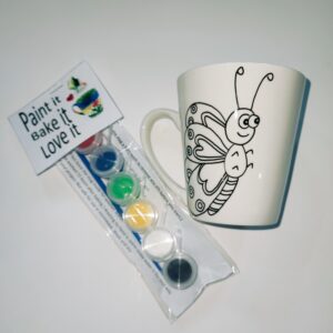 Paint a mug kit - Butterfly
