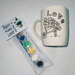 Paint a mug kit - Love