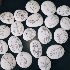 Ocean theme 20 pebbles